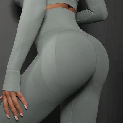 Flow High Waist Seamless Yoga Pants