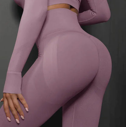 Flow High Waist Seamless Yoga Pants